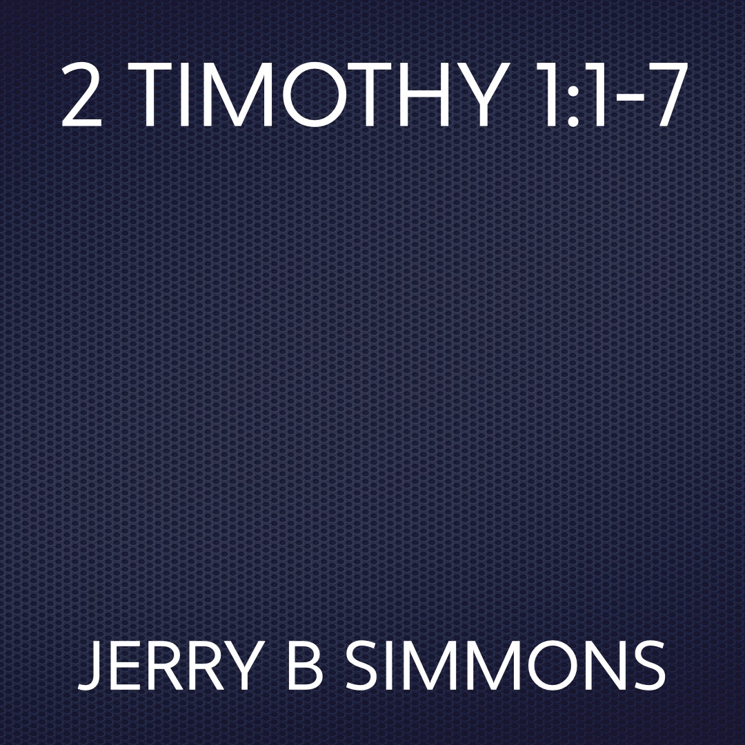 On Jan 20, 2008: 2 Timothy 1:1-7 episode artwork