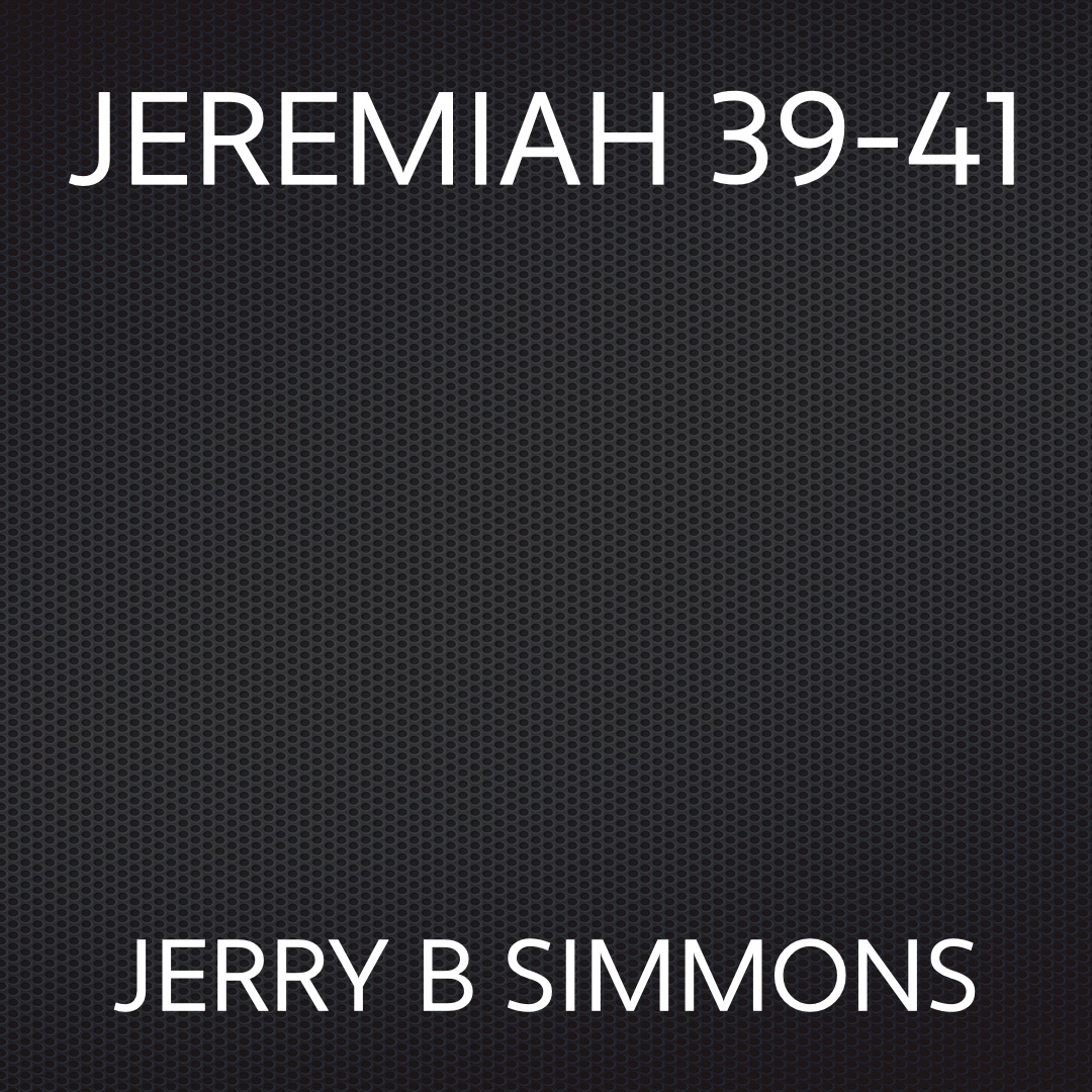 On Jan 13, 2010: Jeremiah 39-41 episode artwork