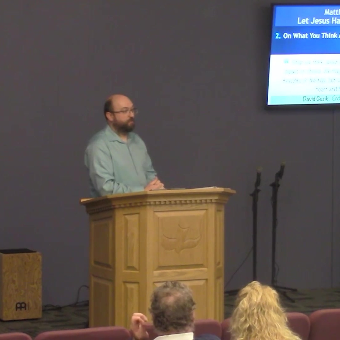 On Jan 12, 2020: Matthew 5:21-48 Let Jesus Have The Final Word episode artwork