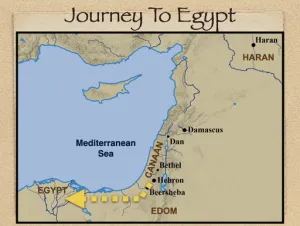 Click to enlarge image. Genesis 46 - Journey To Egypt