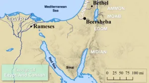 Exodus 14 - Egypt And Canaan