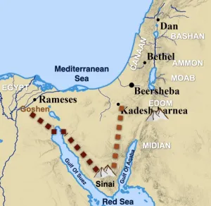 Numbers 33 - Israel Journey From Egypt To Promised Land 2