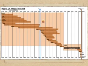 Numbers: Timeline Books Of Moses Timeline
