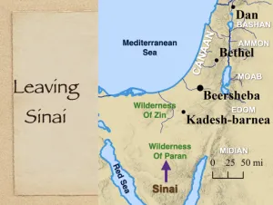 Numbers 10 - Leaving Sinai