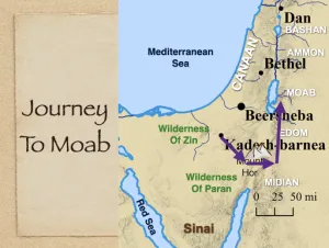 Click to enlarge image. Numbers 21 - Journey To Moab