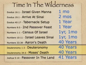 Deuteronomy: Time In The Wilderness