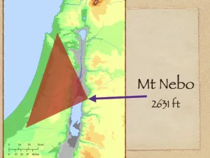Deuteronomy 34 - Mount Nebo