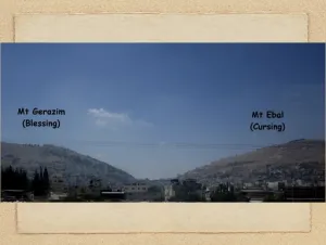 Joshua 8 Photo Mount Gerizim And Mount Ebal