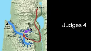 Judges 4 - Waters Flowing Into The Jordan River
