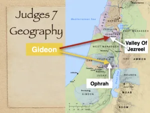 Click to enlarge image. Judges 7 - Gideon