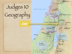 Click to enlarge image. Judges 10 - Jair