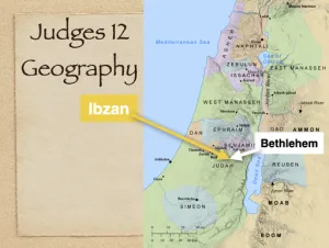 Click to enlarge image. Judges 12 - Ibzan