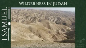 Click to enlarge image. 1 Samuel 24 - Wilderness In Judah