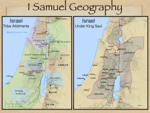 Click to enlarge image. 1 Samuel: 1 Samuel Geography