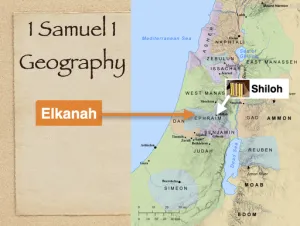 1 Samuel 1 - 1 Samuel 1 Geography