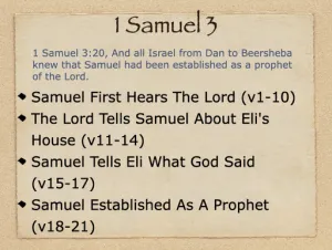 Click to enlarge image. 1 Samuel 3 Outline