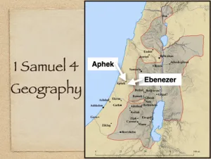 Click to enlarge image. 1 Samuel 4 - 1 Samuel 4 Geography