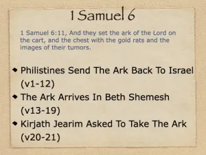 1 Samuel 6 Outline