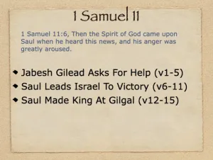 Click to enlarge image. 1 Samuel 11 Outline
