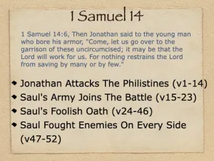 1 Samuel 14 Outline