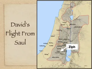 1 Samuel 26 - Davids Flight From Saul