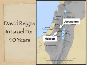 2 Samuel 5 - David Reigns In Israel For Forty Years