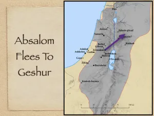 2 Samuel 13 - Absalom Flees To Geshur