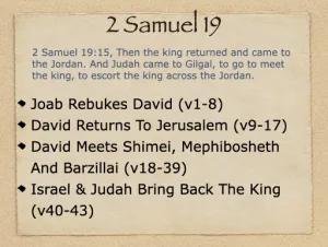 Click to enlarge image. 2 Samuel 19 Outline