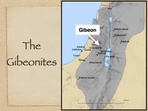 Click to enlarge image. 2 Samuel 21 - The Gibeonites