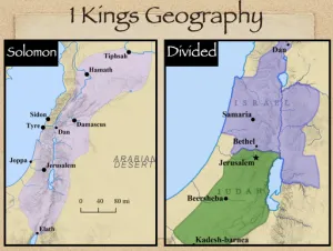 1 Kings: 1 Kings Geography