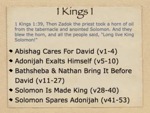 Click to enlarge image. 1 Kings 1 Outline