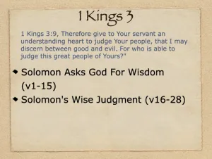 Click to enlarge image. 1 Kings 3 Outline