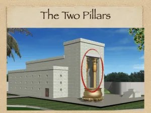 1 Kings 7 - The Two Pillars Of The Temple