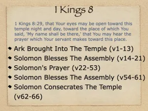 Click to enlarge image. 1 Kings 8 Outline