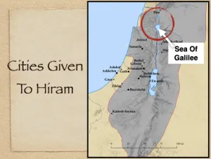 1 Kings 9 - Cities Given To Hiram