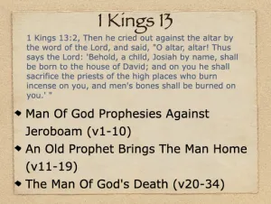Click to enlarge image. 1 Kings 13 Outline