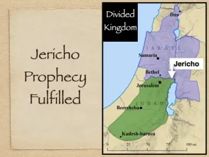 Click to enlarge image. 1 Kings 16 - Jericho Prophecy Fulfilled
