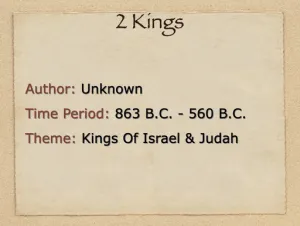 2 Kings: Book Introduction