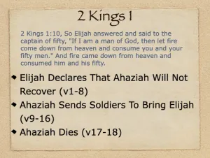 Click to enlarge image. 2 Kings 1 Outline