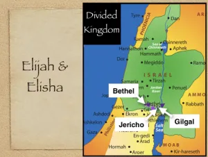 Click to enlarge image. 2 Kings 2 - Elijah And Elisha