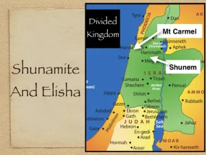 Click to enlarge image. 2 Kings 4 - The Shunamite And Elisha