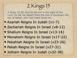 Click to enlarge image. 2 Kings 15 Outline