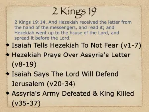 Click to enlarge image. 2 Kings 19 Outline