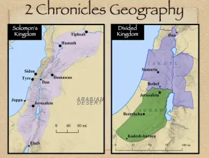 Click to enlarge image. 2 Chronicles: 2 Chronicles Geography