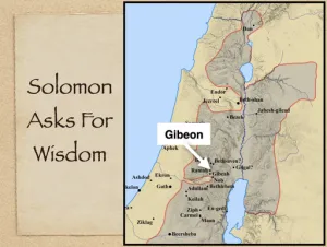 2 Chronicles 1 - Solomon Asks For Wisdom