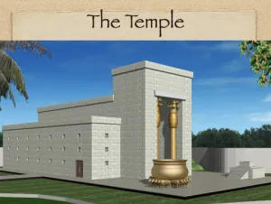 2 Chronicles 3 - 3d Temple Rendering