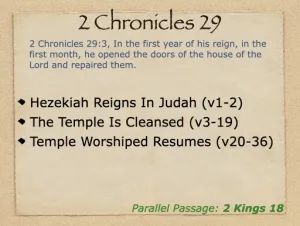 Click to enlarge image. 2 Chronicles 29 Outline