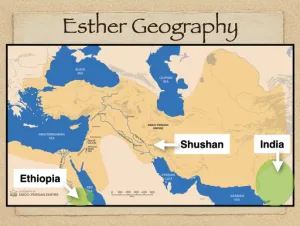 Click to enlarge image. Esther 1 - Esther Geography