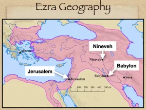 Click to enlarge image. Ezra: Ezra Geography