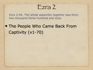 Click to enlarge image. Ezra 2 Outline